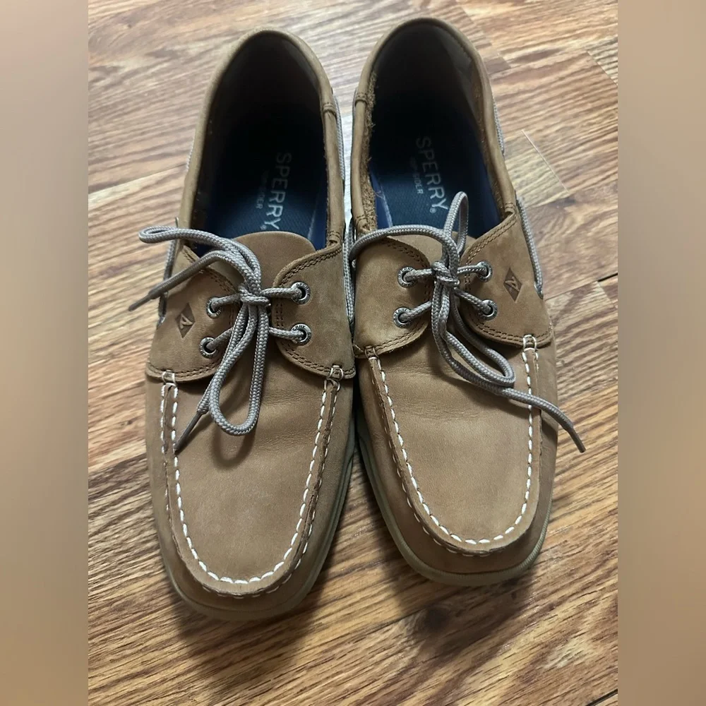 Sperry 0276308 Men's Intrepid Leather Boat Shoes Size 11.5
